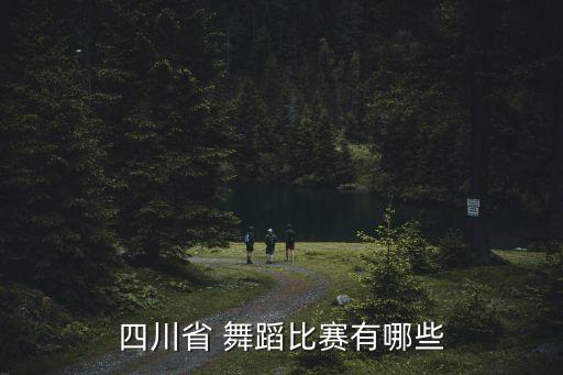 四川省 舞蹈比赛有哪些