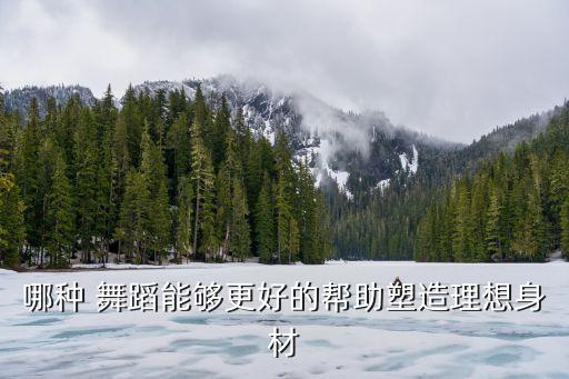 哪种 舞蹈能够更好的帮助塑造理想身材