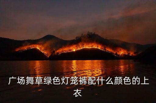  广场舞草绿色灯笼裤配什么颜色的上衣