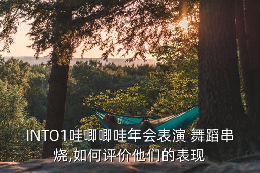 INTO1哇唧唧哇年会表演 舞蹈串烧,如何评价他们的表现