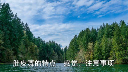肚皮舞的特点、感觉、注意事项
