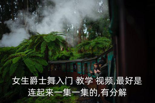 女生爵士舞入门 教学 视频,最好是连起来一集一集的,有分解