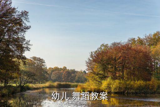 幼儿 舞蹈教案