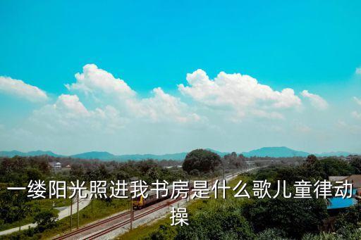 一缕阳光照进我书房是什么歌儿童律动操
