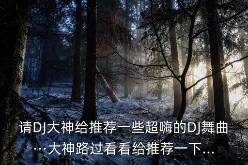劲爆dj摇头舞蹈教程,2009最新dj劲爆摇头歌曲串烧