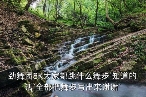 劲舞团8K大家都跳什么舞步`知道的话`全部把舞步写出来谢谢`