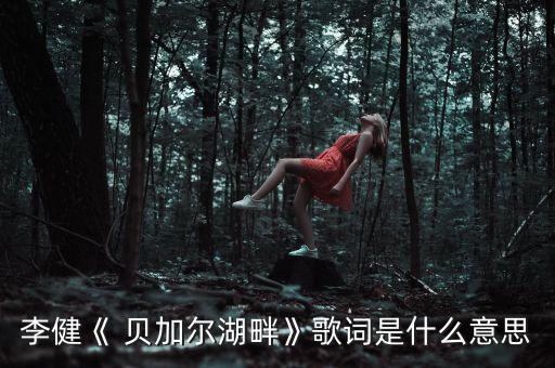 李健《 贝加尔湖畔》歌词是什么意思
