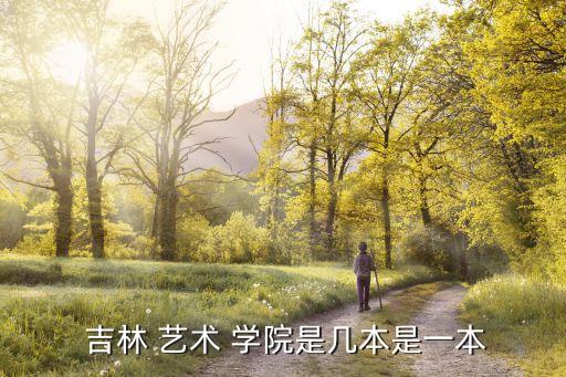  吉林 艺术 学院是几本是一本