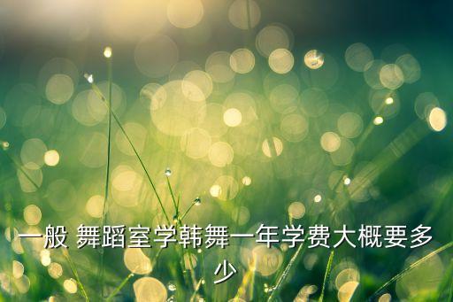 清远清新区舞蹈多少元
