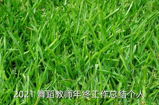 2021 舞蹈教师年终工作总结个人