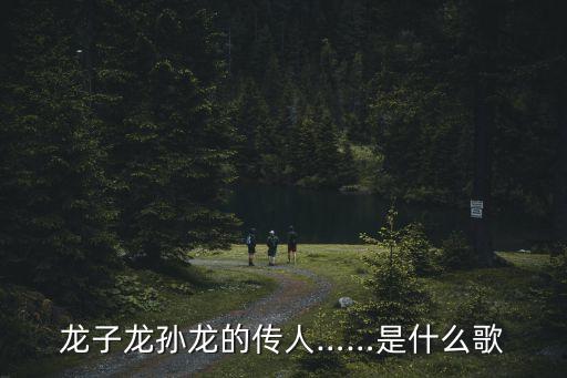龙子龙孙龙的传人……是什么歌