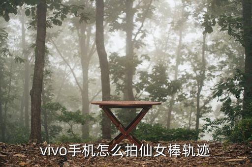 vivo手机怎么拍仙女棒轨迹
