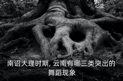 南诏大理时期, 云南有哪三类突出的 舞蹈现象