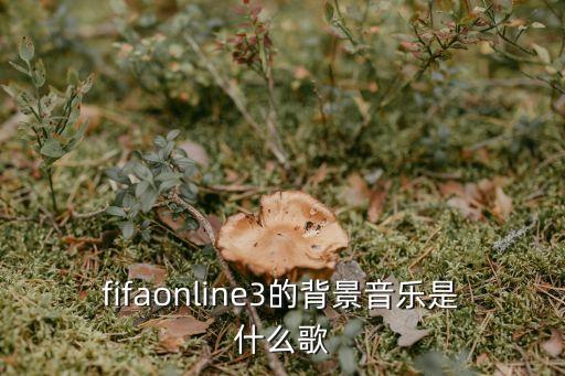 fifaonline3的背景音乐是什么歌