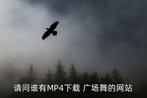 请问谁有MP4下载 广场舞的网站