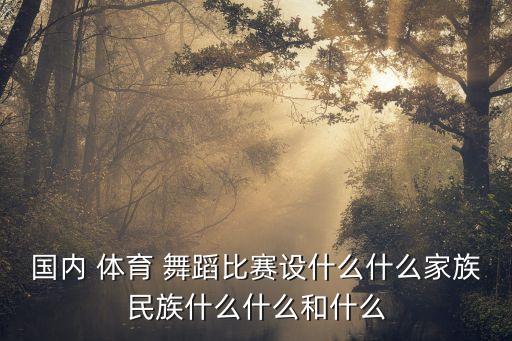 中国体育舞蹈少年国家队,国际体育舞蹈少年代表队 属于什么