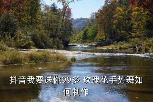 抖音我要送你99多 玫瑰花手势舞如何制作