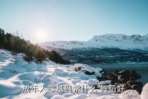 成年人零基础学什么 舞蹈好