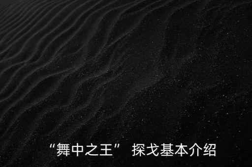 “舞中之王” 探戈基本介绍