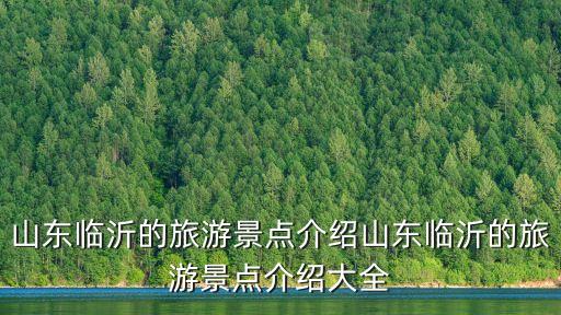 山东临沂的旅游景点介绍山东临沂的旅游景点介绍大全