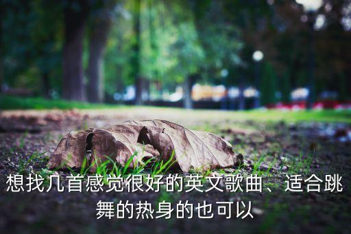 最火热身舞蹈音乐,快手比较火的舞蹈音乐