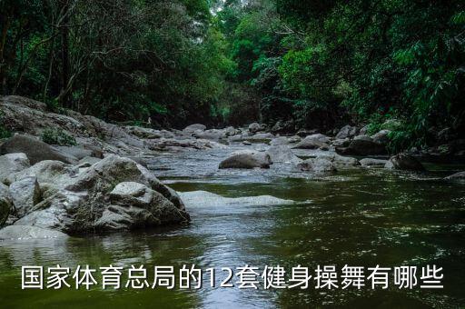 国家体育总局的12套健身操舞有哪些