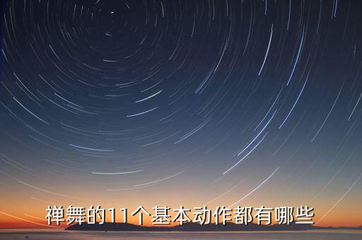 禅舞的11个基本动作都有哪些