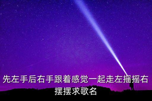 先左手后右手跟着感觉一起走左摇摇右摆摆求歌名