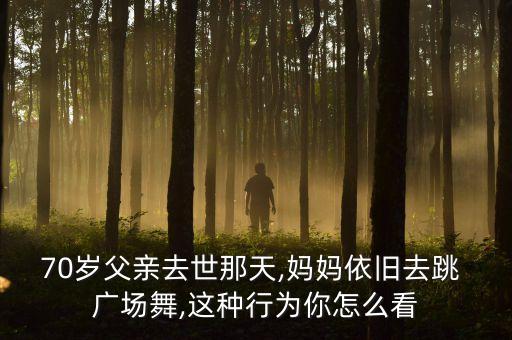 广场舞蹈我的母亲