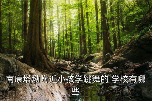 南康塔坳附近小孩学跳舞的 学校有哪些