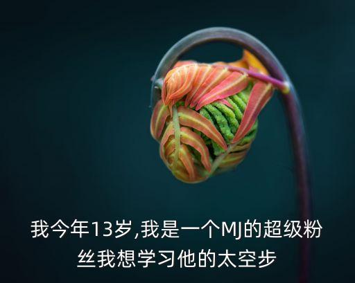 我今年13岁,我是一个MJ的超级粉丝我想学习他的太空步