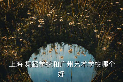 上海 舞蹈学校和广州艺术学校哪个好