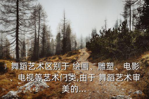  舞蹈艺术区别于 绘画、雕塑、电影、电视等艺术门类,由于 舞蹈艺术审美的...