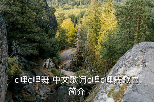 c哩c哩舞 中文歌词c哩c哩舞歌曲简介
