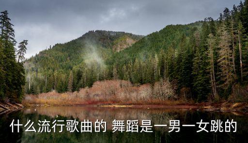 什么流行歌曲的 舞蹈是一男一女跳的