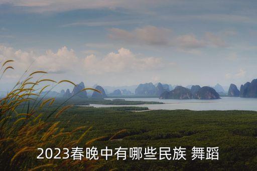 2023春晚中有哪些民族 舞蹈