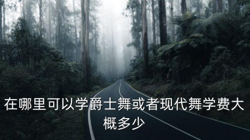 武汉成人jazz舞蹈机构