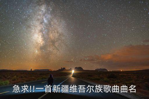 急求!!一首新疆维吾尔族歌曲曲名