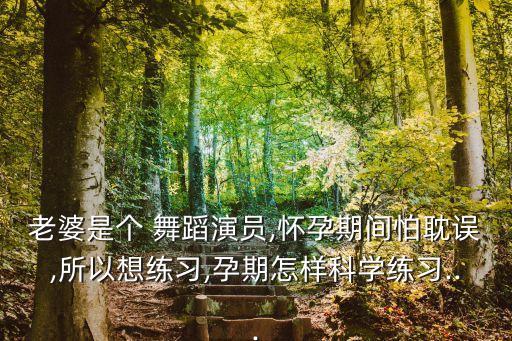 老婆是个 舞蹈演员,怀孕期间怕耽误,所以想练习,孕期怎样科学练习...
