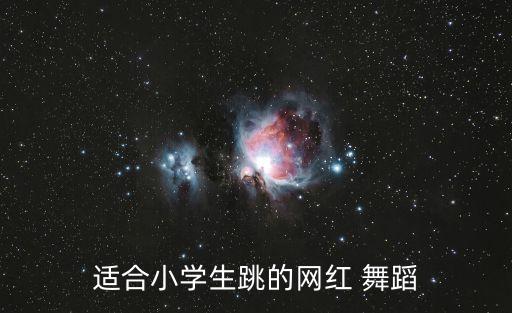 适合小学生跳的网红 舞蹈
