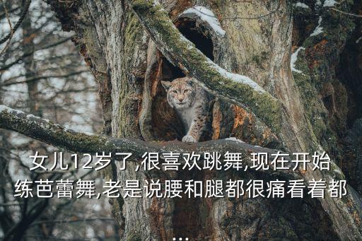 女儿12岁了,很喜欢跳舞,现在开始练芭蕾舞,老是说腰和腿都很痛看着都...