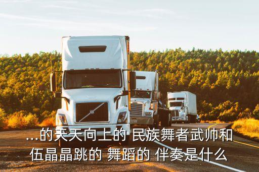 ...的天天向上的 民族舞者武帅和伍晶晶跳的 舞蹈的 伴奏是什么