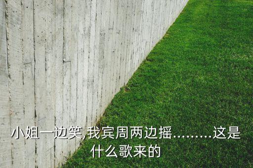 小姐一边笑,我宾周两边摇………这是什么歌来的