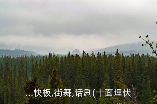 ...快板,街舞,话剧(十面埋伏