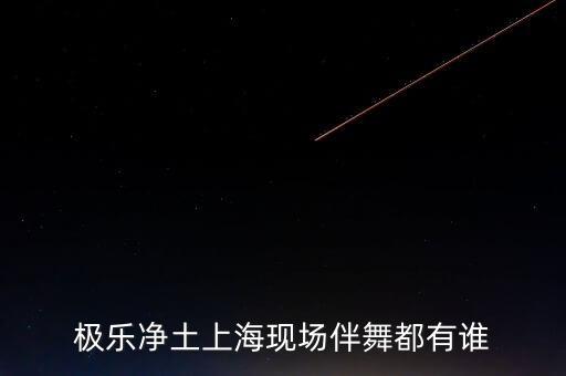 极乐净土上海现场伴舞都有谁