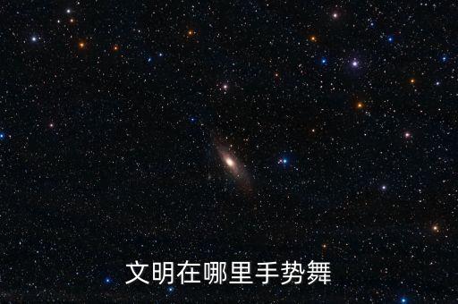 文明在哪里手势舞