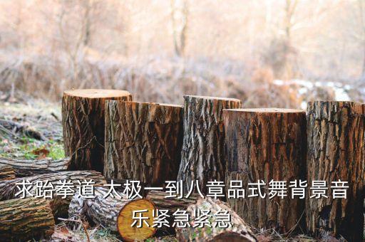 求跆拳道 太极一到八章品式舞背景音乐紧急紧急