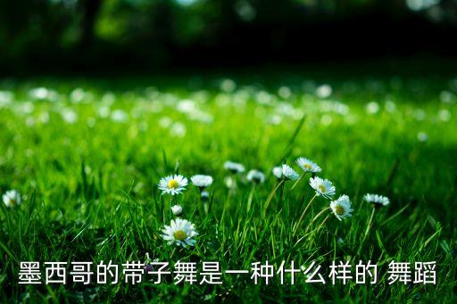 墨西哥的带子舞是一种什么样的 舞蹈