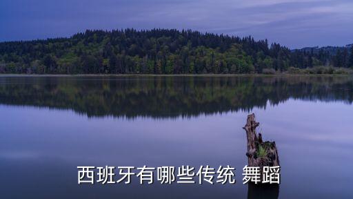  西班牙有哪些传统 舞蹈