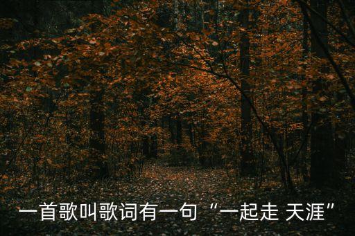 一起走天涯的舞蹈,原创广场舞一起走天涯